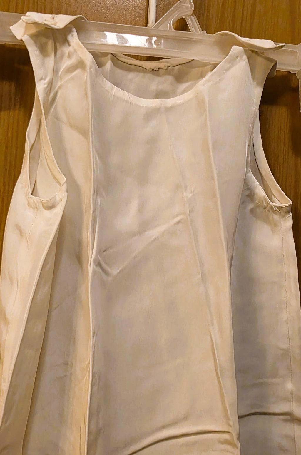 Antique Christening gown and slip, 1951, in perfect shape