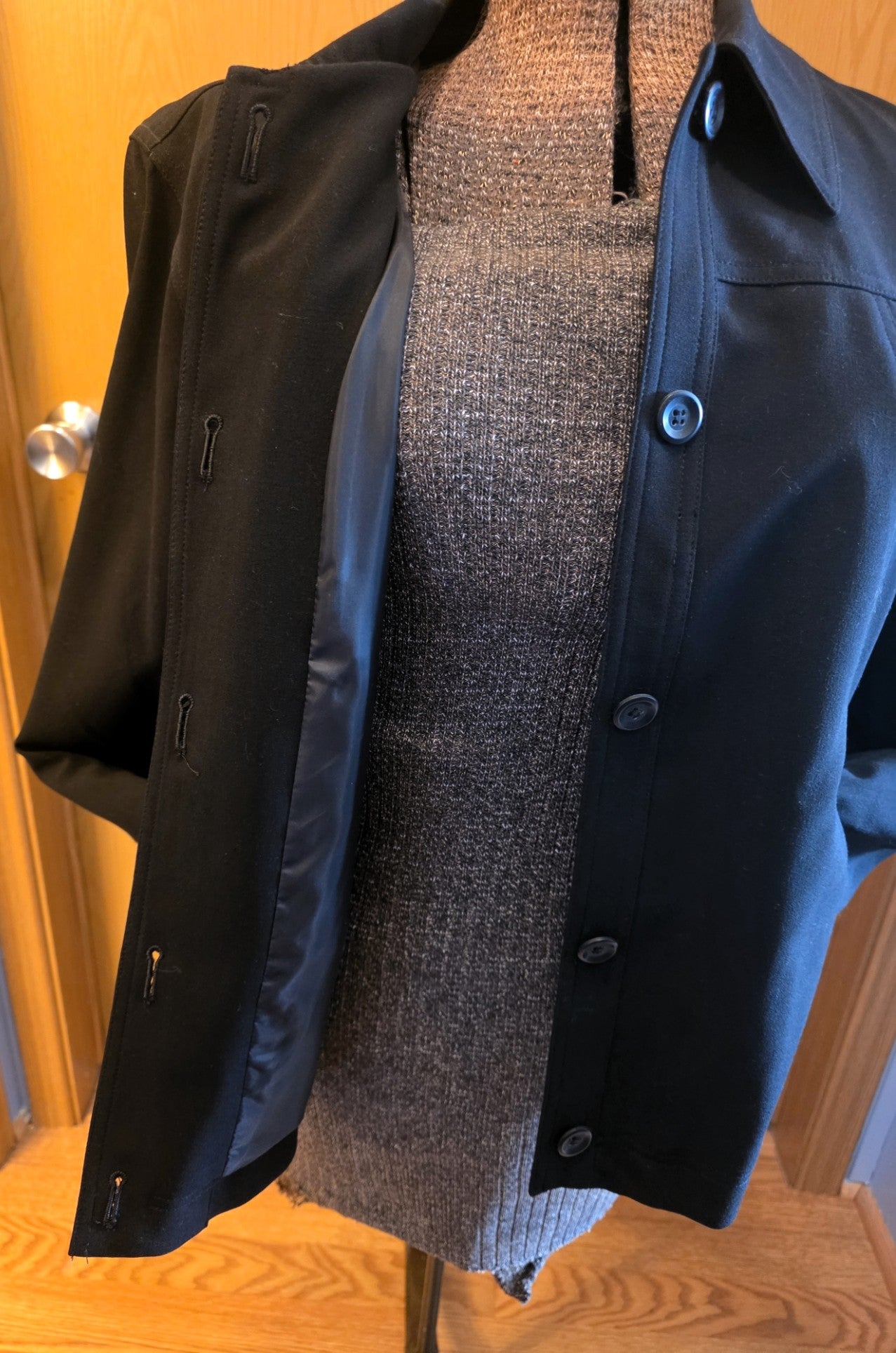 Vintage 2002 Coldwater Creek Black Tailored Jacket, Fully Lined