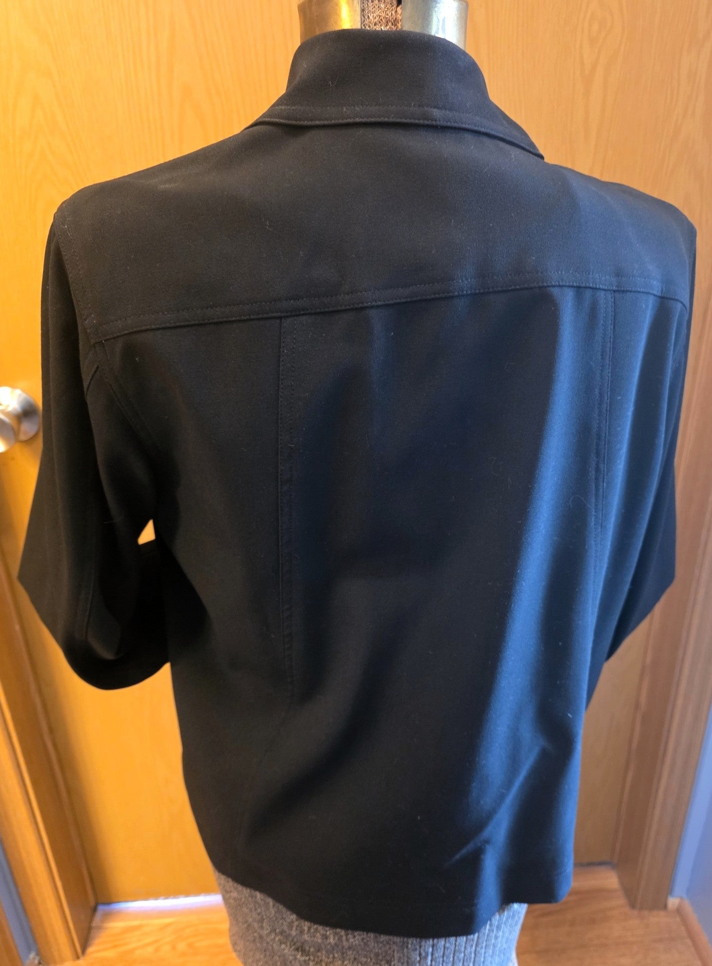 Vintage 2002 Coldwater Creek Black Tailored Jacket, Fully Lined