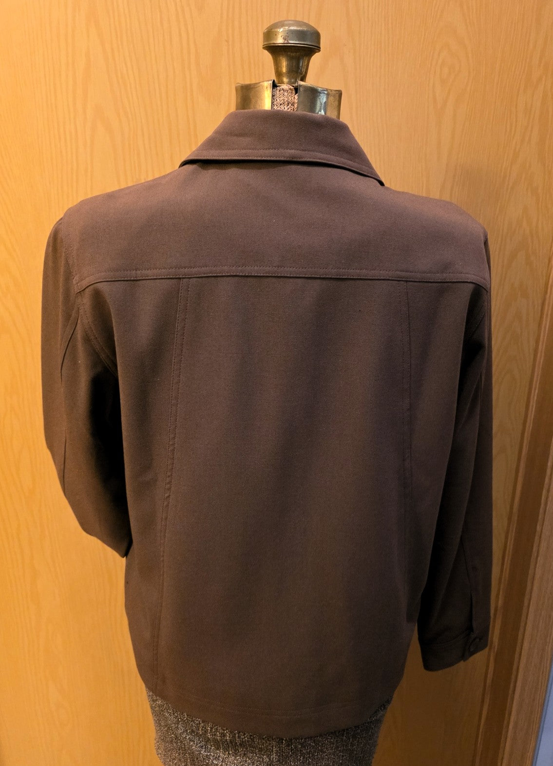 Vintage 1999 Coldwater Creek Brown Jacket, Petite Large, New with tags