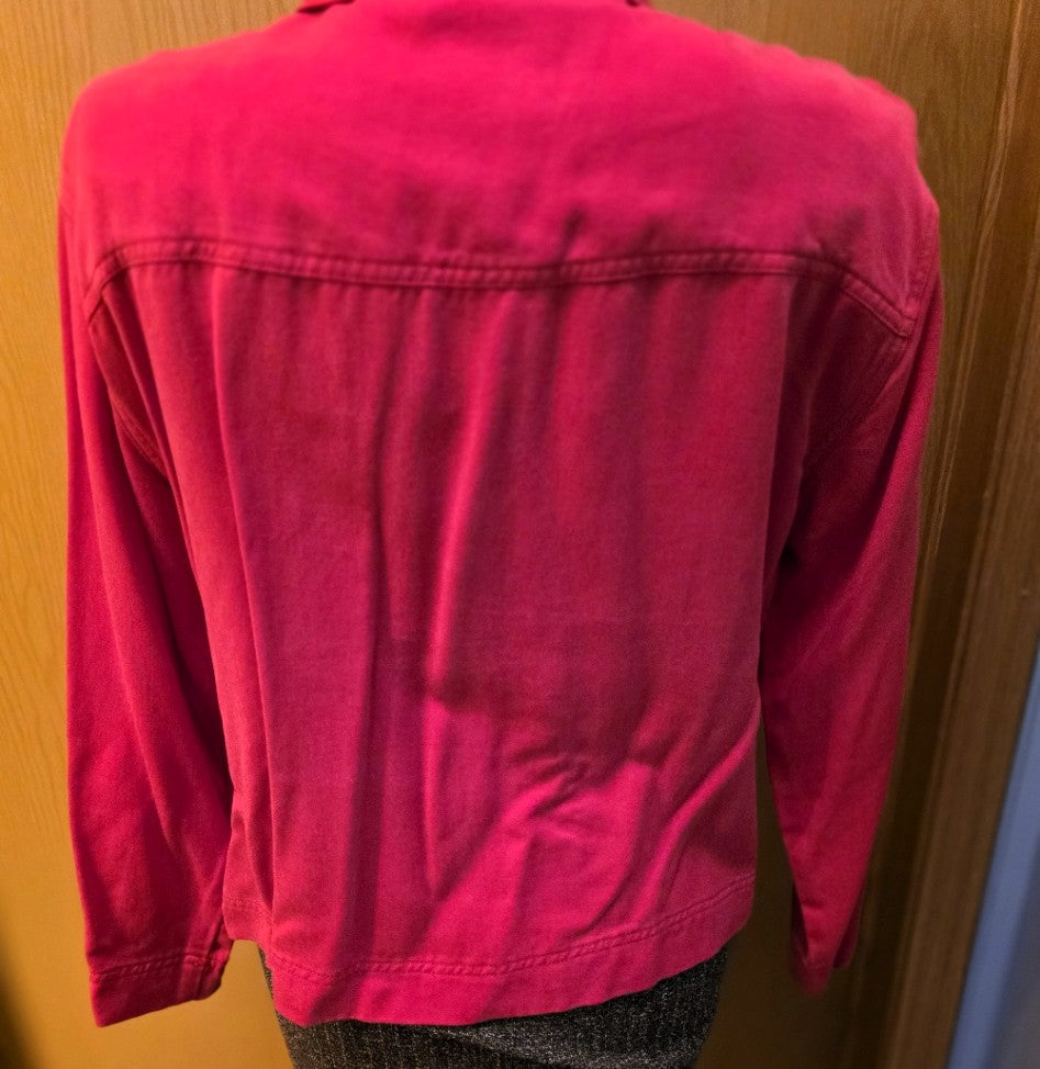 Vintage 2000 Coldwater Creek Red Jacket, Petite Large