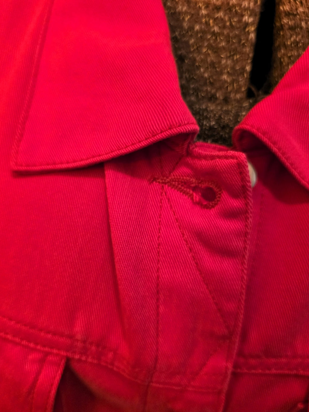 Vintage 2000 Coldwater Creek Red Jacket, Petite Large
